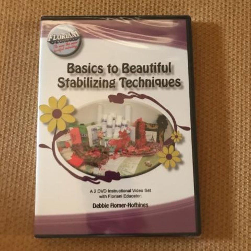2-DVDs Basics to Beautiful Stabilizing Techniques